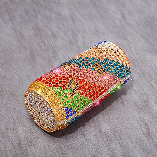 DOUBAO Coke Can Diamond Evening Clutch Crystal Rhinestone Wallet and Tote