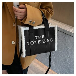 UMRFNO The Tote Bags for Women PU Leather Travel Tote Handle Crossbody Tote Bag Handbag Hobo Bag for Travel Work School Office
