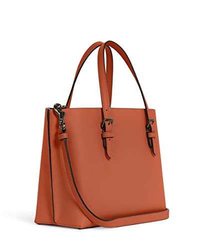 Coach Leather Mollie Tote 25, Sunset