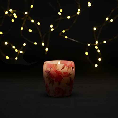 Time Tamer 101™ Love Potion - Peony & Lychee Strong Scented Candle – Beautifully Packaged Luxury Gift Candle for Women – Stylish & Elegant - Soy Coconut Natural Wax - 50 Hrs