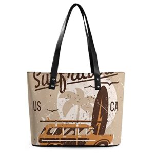 womens handbag car leather tote bag top handle satchel bags for lady