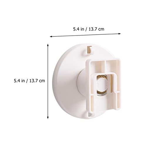 DOITOOL ser of 3 Wall- mounted Socket Self Adhesive Power Strip Holder Power Cord Socket Holders socket wall hanging stand Holder Rotating Wall