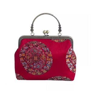 lhllhl women’s handbag chinese handbag women’s retro handbag shoulder tote women’s purse