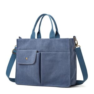 womens tote bag corduroy shoulder bag handbag casual purse corduroy large capacity hobo bag messenger bag