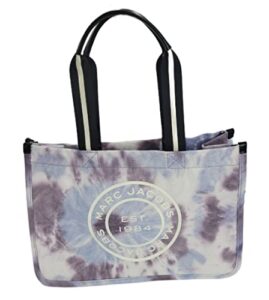marc jacobs h014m06pf22 languid lavender purple/blue/white multicolor women’s large tote bag