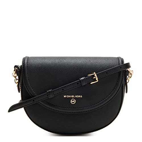 Michael Michael Kors Michael Kors Jet Set Charm Saffiano Leather Crossbody Bag (Black)