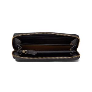 Frye Miren Patchwork Zip Wallet Black One Size