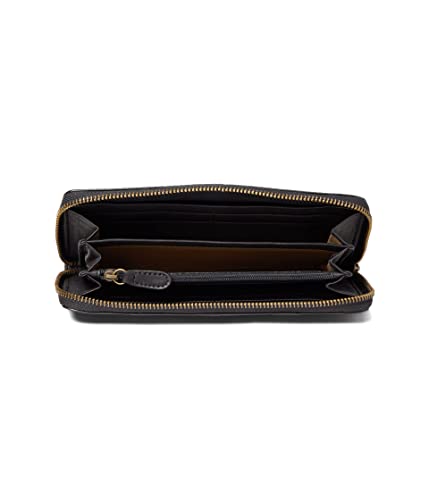 Frye Miren Patchwork Zip Wallet Black One Size