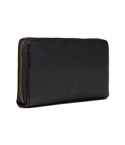 Frye Miren Patchwork Zip Wallet Black One Size