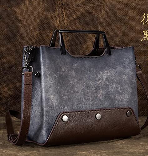 LHLLHL Ladies Crossbody Shoulder Tote Bag Handbag Vintage Embossed Crossbody Bag Tote Bag (Color : C, Size : 23cm (L)*12cm(D)*17cm (T))