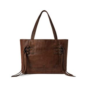 Frye Brooke Suede Tote Cognac One Size