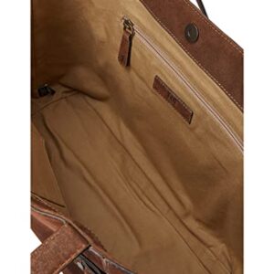 Frye Brooke Suede Tote Cognac One Size