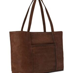 Frye Brooke Suede Tote Cognac One Size