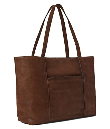 Frye Brooke Suede Tote Cognac One Size