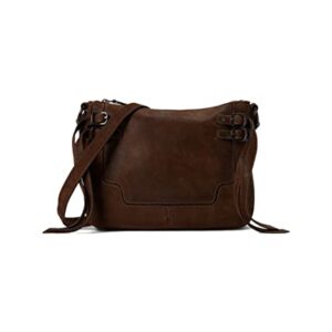 Frye Brooke Suede Crossbody Cognac One Size