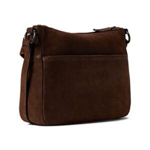 Frye Brooke Suede Crossbody Cognac One Size