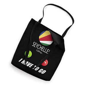 Seychelles Flag Souvenir Seychelles is calling Tote Bag