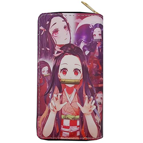 Anime Wallet Men Women Wallet Anime Purse Girls Wallet Card Wallet Birthday Gifts (A Wallet)¡­