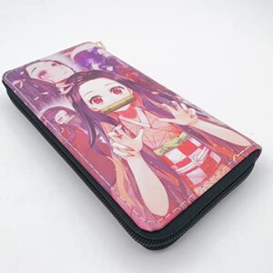 Anime Wallet Men Women Wallet Anime Purse Girls Wallet Card Wallet Birthday Gifts (A Wallet)¡­