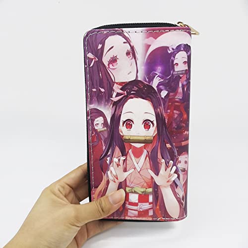 Anime Wallet Men Women Wallet Anime Purse Girls Wallet Card Wallet Birthday Gifts (A Wallet)¡­