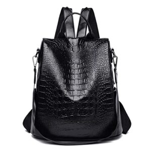 juipo women’s backpack leather backpack travel backpack ladies shoulder bag