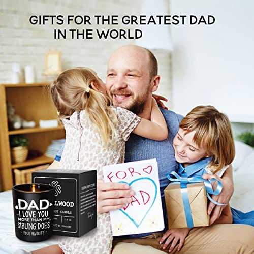 Gifts for Dad on Father's Day from Daughters, Son, Kids - Father's Day Gift - Dad Gifts - Dad Birthday Gift - Birthday Gift for Dad, Meaningful Fathers Day Present for Dad - Soy Wax 7.8 oz