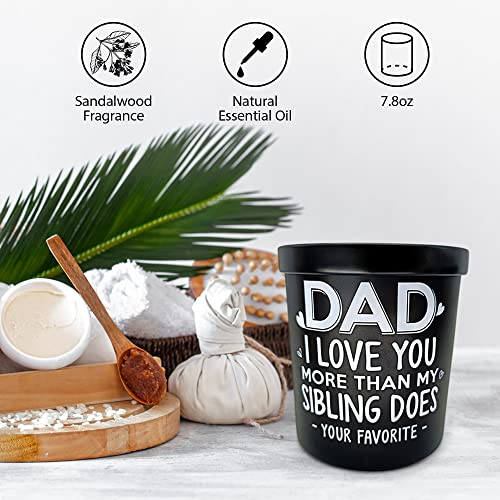 Gifts for Dad on Father's Day from Daughters, Son, Kids - Father's Day Gift - Dad Gifts - Dad Birthday Gift - Birthday Gift for Dad, Meaningful Fathers Day Present for Dad - Soy Wax 7.8 oz