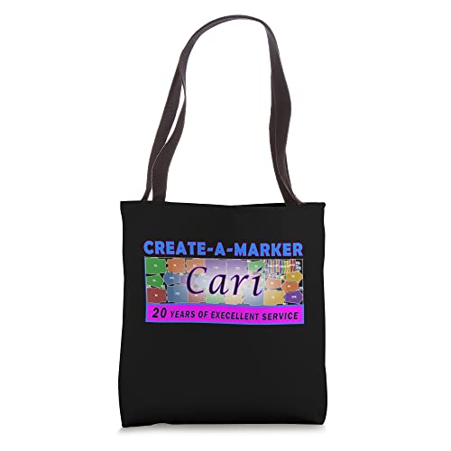 CAM-Cari 20 Years, Teaseteetops. Tote Bag