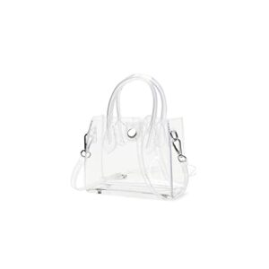 lam gallery mini clear purse,pvc plastic mini clear bag,trendy small top handle clutch handbag crossbody bag