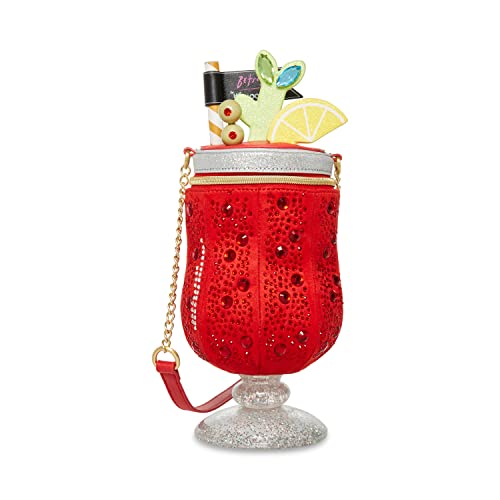 Betsey Johnson Bloody Mary Crossbody, Red