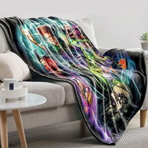 Super Soft Halloween Throw Blanket Air Conditioner Plush Fleece Blanket Cozy Blankets with Pillow Cover for Couch Bed Sofa Travel 40"X50"