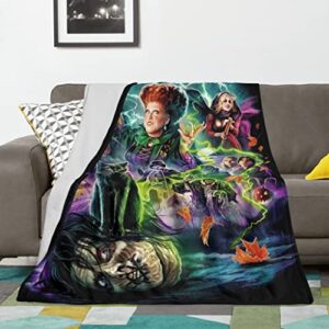 Super Soft Halloween Throw Blanket Air Conditioner Plush Fleece Blanket Cozy Blankets with Pillow Cover for Couch Bed Sofa Travel 40"X50"