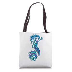 yemaya orishas goddess ifa yoruba religion water deity tote bag