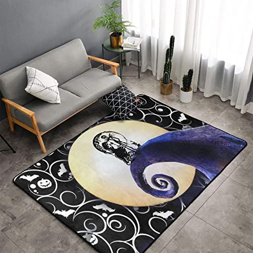 Halloween Christmas Carpet Area Rug Super Soft Carpets, for Bedroom Living Room Kids Room Decor , 60 X 39 in