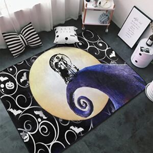 Halloween Christmas Carpet Area Rug Super Soft Carpets, for Bedroom Living Room Kids Room Decor , 60 X 39 in