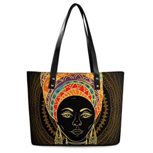 womens handbag african woman leather tote bag top handle satchel bags for lady