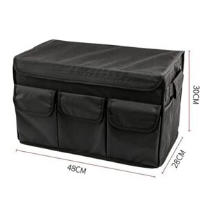 VIBY Car Duffle Bag Multiple Storage Compartments Car Trunk Organizer Container Foldable Car Trunk Extra Storage Space Box