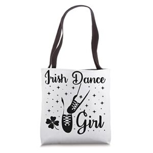 irish dance girl irish dancing irish dancer tote bag