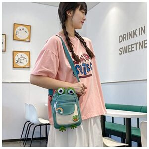 Crossbody Bags for Women Cute Cell Phone Purse Tote Bag Hobo Bag Small Frog Bag Satchel Bag Cow Shoulder Bag Handbag 2023