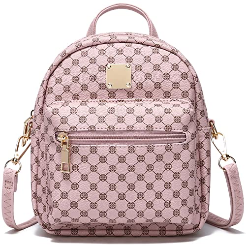 HIYOLALA Mini Backpack for Girls Convertible Small Backpack Purse for Women