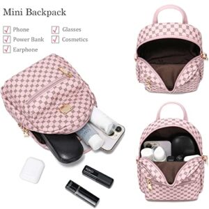 HIYOLALA Mini Backpack for Girls Convertible Small Backpack Purse for Women