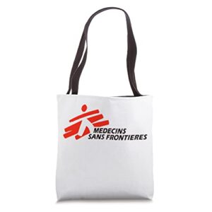 doctors without borders flag tote bag