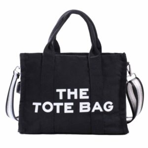 WEIERTE The Tote Bag For Women Canvas Tote Bag Crossbody Bags Shoulder Bag For Office Travel School