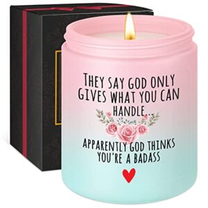 gspy scented candles – funny get well gifts, cancer gifts for women, men – chemo gifts, get well soon gifts for women, best friend – breast cancer support, encouragement gifts, surgery recovery gifts