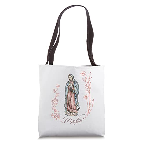 Virgen De Guadalupe Christian Guadalupe Virgin Tote Bag