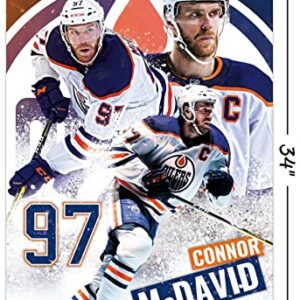 Trends International NHL Edmonton Oilers - Connor McDavid 22 Wall Poster