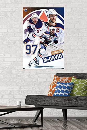 Trends International NHL Edmonton Oilers - Connor McDavid 22 Wall Poster