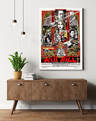 Kill Bill Movie Poster | Wall Art (24 x 36 inch / 61 x 91 cm) unframed, Display Ready Photo Paper Print Artistic Version