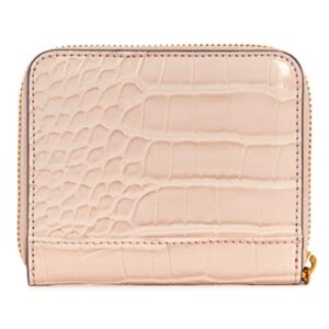 GUESS Laurel Small Zip Around Wallet, Pale Rose