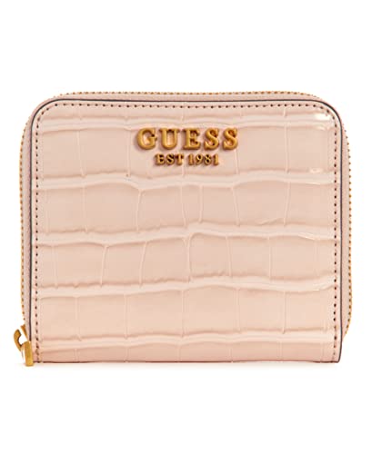 GUESS Laurel Small Zip Around Wallet, Pale Rose